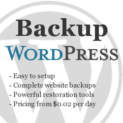 myRepono - WordPress, Website & mySQL Database Backup Service