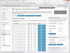 myRepono WordPress Backup Plugin