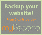 myRepono - Website & mySQL Database Backup Service