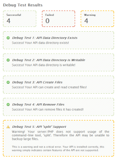 Domains: API: Debug