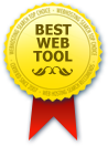 WebHostingSearch.com Best Web Tool Award